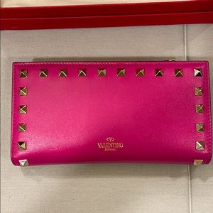 Valentino Rockstud large wallet